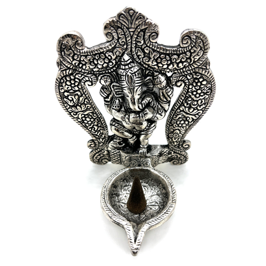 Incense holder, White square