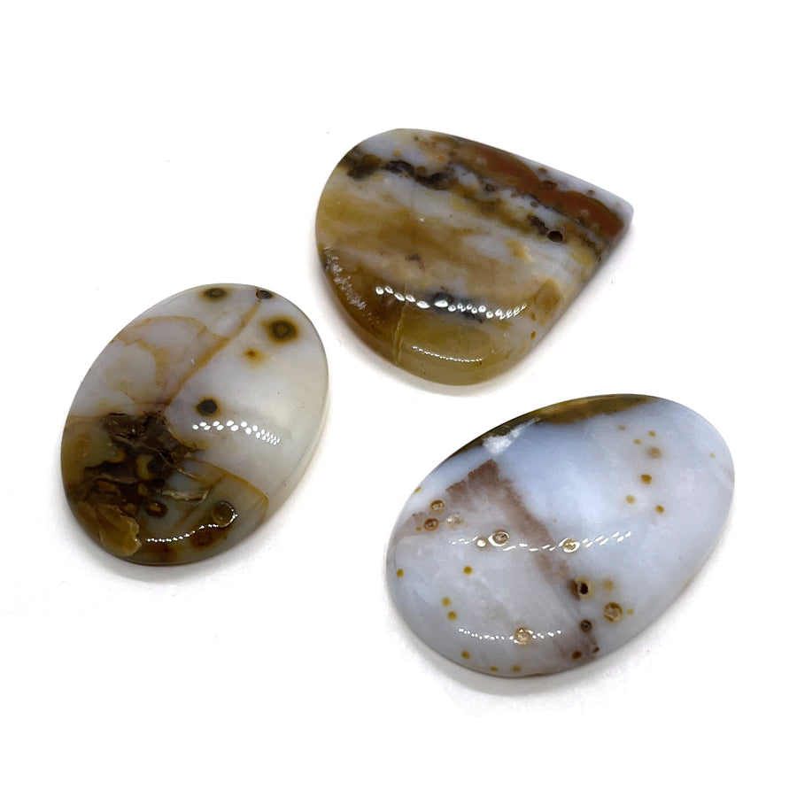 Ooginen Agaatti / Silmäakaatti, Hiottu