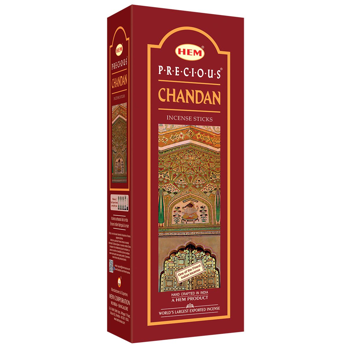 Precious Chandan Incense, Hem