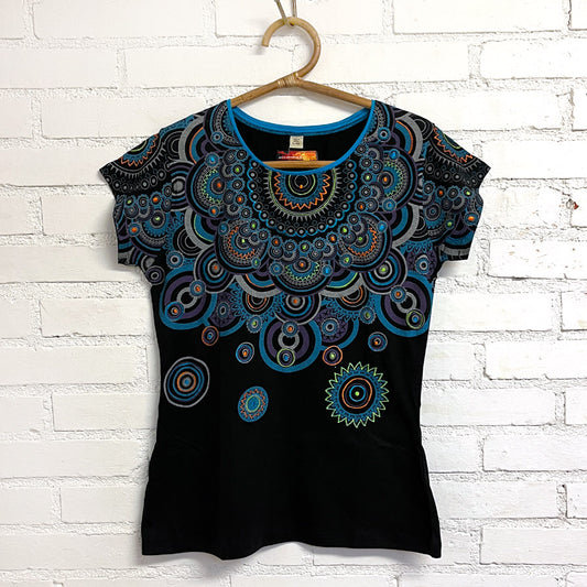 Farahin mandaloiden maalaus – T-paita