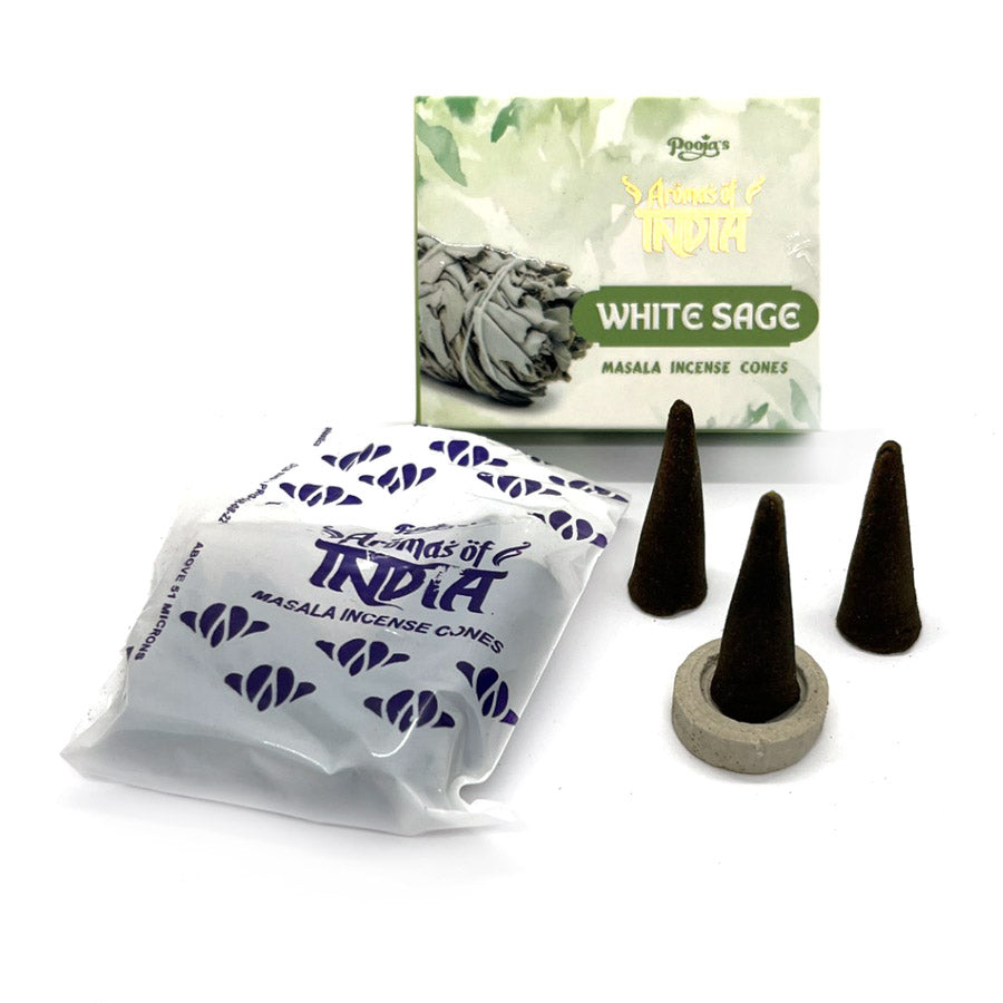 Pooja´s WHITE SAGE Kartiosuitsuke