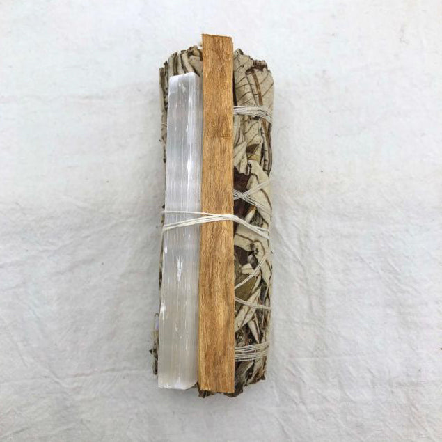Yrttisuitsuke, Yerba Santa, Palo Santo & Seleniittisauva
