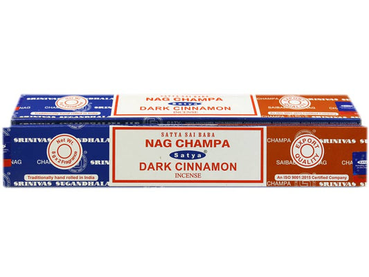 Suitsuke Satya Nag champa + Dark cinnamon combo series