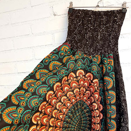 Inaran riikinkukon sulkien ihailu – Haaremihousut