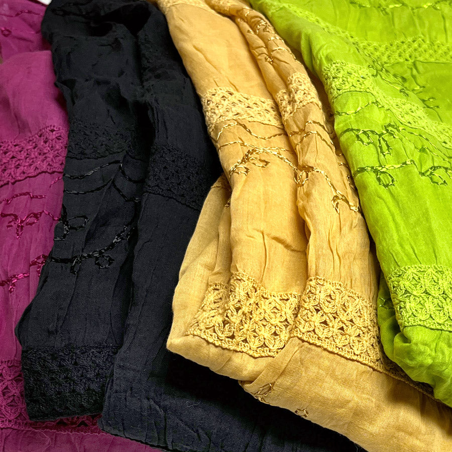 Ziyan Kultaisen Hiekan Kävely – Pitsihame