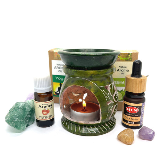 Fragrance oil burner, Mystical moon