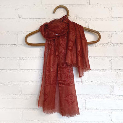 Nandi-härkä Mantra -huivi