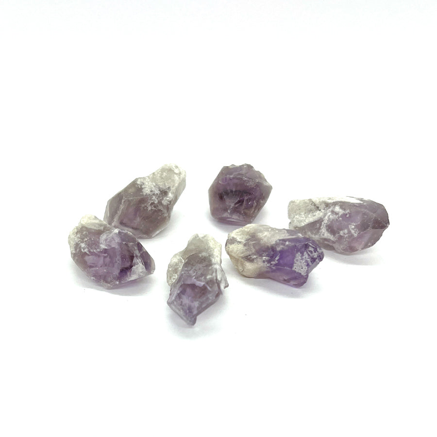 Ametisti, kristalli, erilaisia