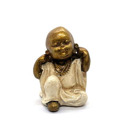 Pienet Viisaat Munkit, kivikomposiittipatsaat