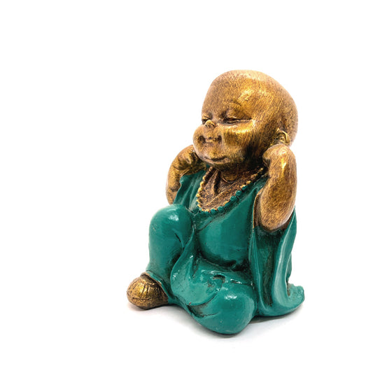 Pienet Viisaat Munkit, kivikomposiittipatsaat