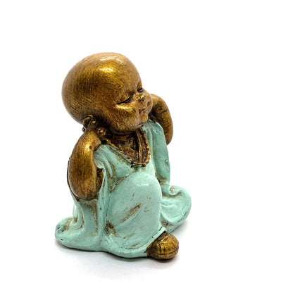 Pienet Viisaat Munkit, kivikomposiittipatsaat