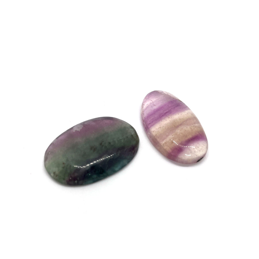 Sateenkaari Fluoriitti, Hiottu kristalli