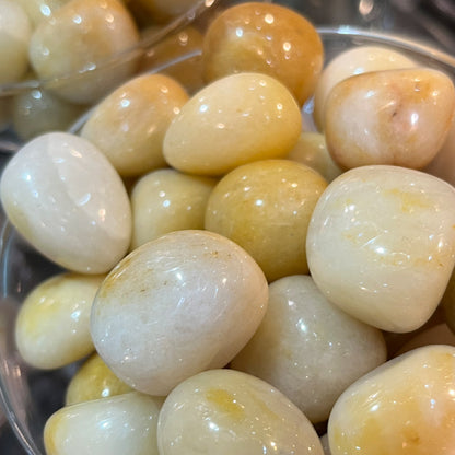 Hunajakalsedoni, energiakivi