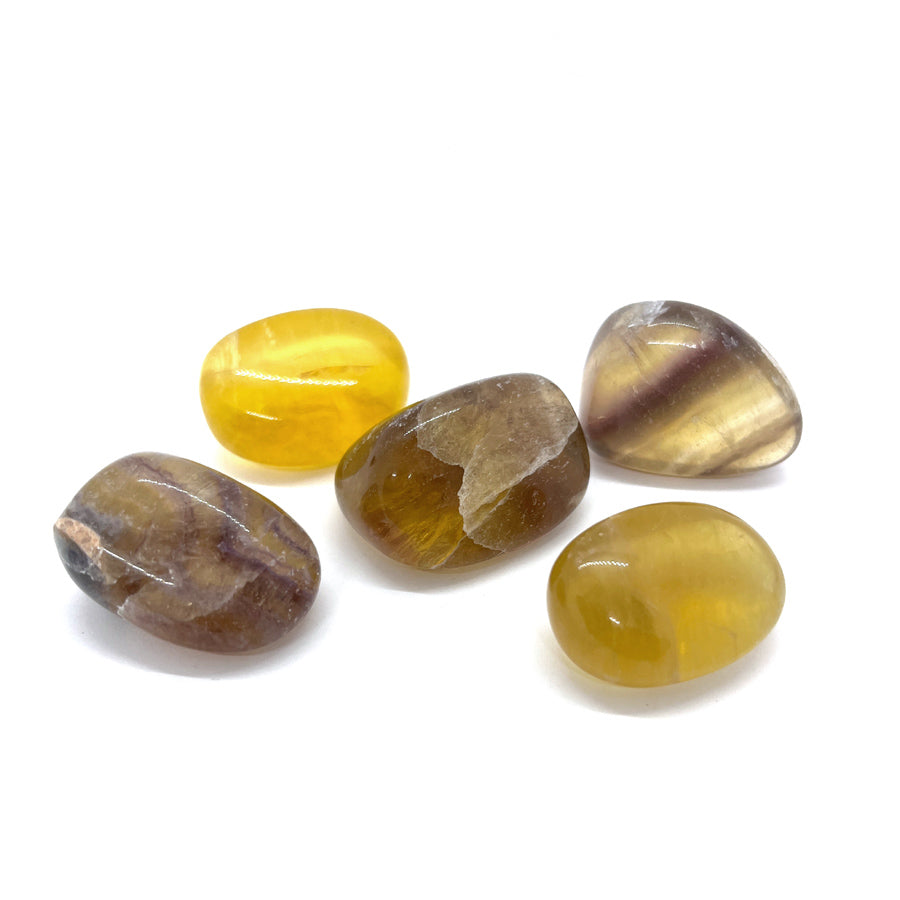 Keltainen Fluoriitti, kristalli