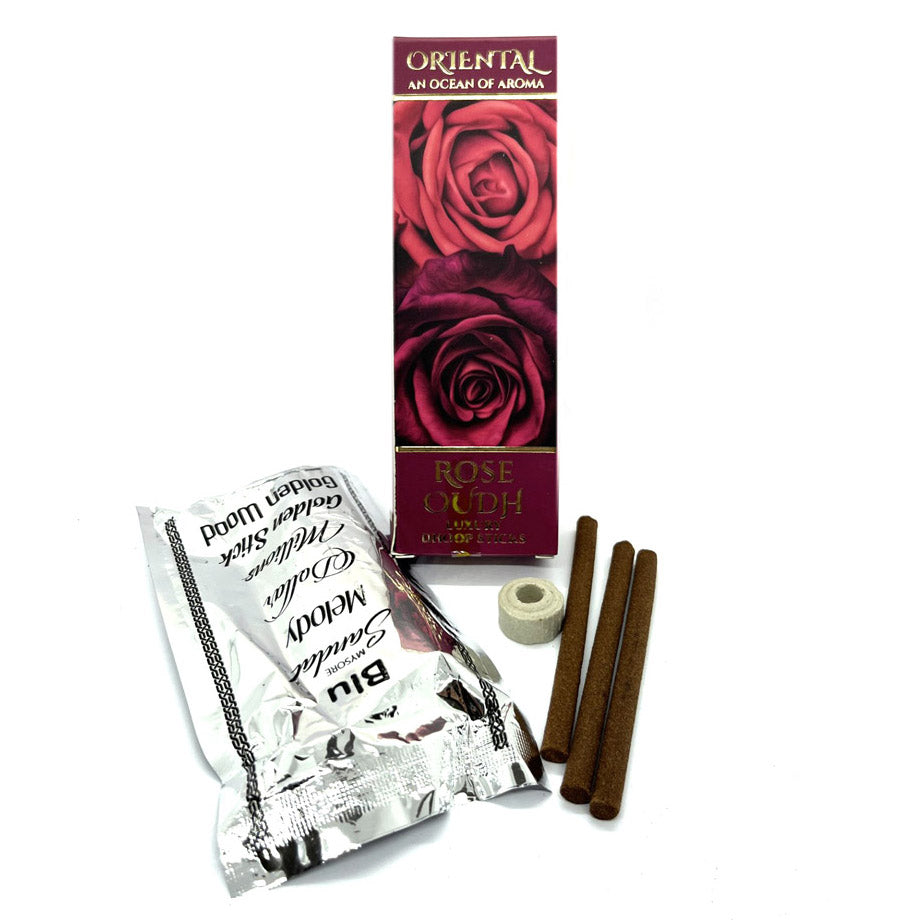 Rose Oudh dhoop suitsuke, Oriental