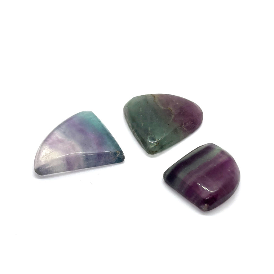 Sateenkaari Fluoriitti, Hiottu kristalli