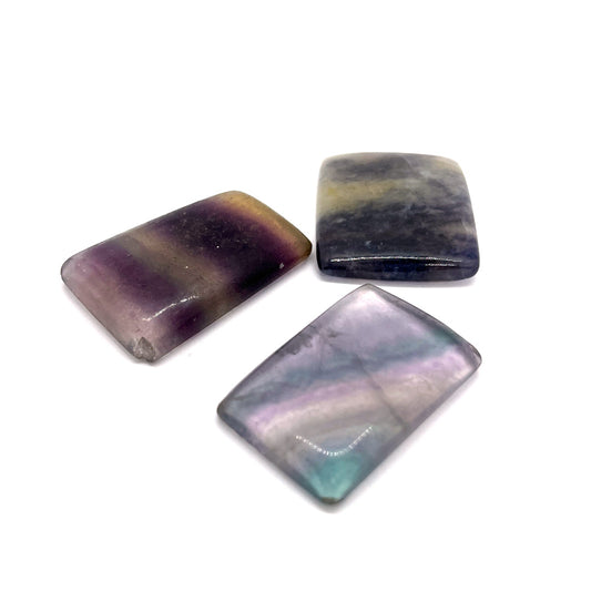 Sateenkaari Fluoriitti, Hiottu kristalli