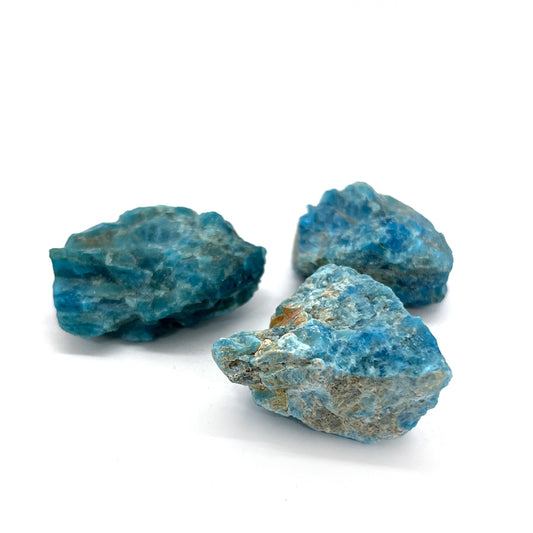 Sininen Apatiitti, raakakivi