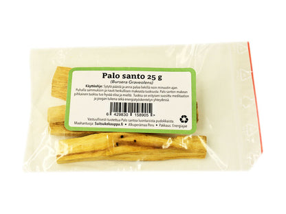 Suitsukekauppa Palo santo puutikut 25g