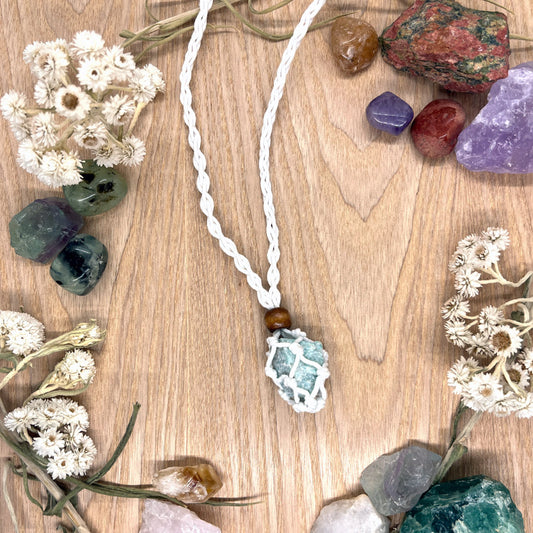 Voimakivi kaulakoru - Vaihdettava, Kiviverkko