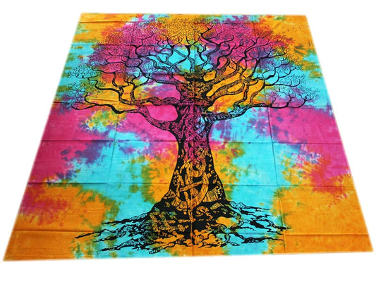 Seinäkangas tree of life elämänpuu mandala moniväri