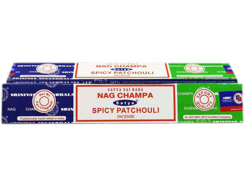 Suitsuke Satya Nag champa + Spicy patchouli combo series