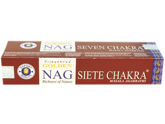 Suitsuke vijayshree fragrance golden nag seven chakra 15g